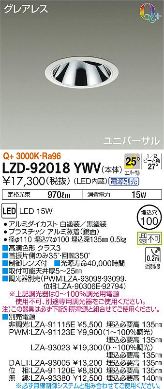 大光電機 LEDアウトドアスポット フランジ・アーム別売 LZW92186YSE 工事必要 - 4