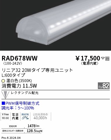 RAD678WW