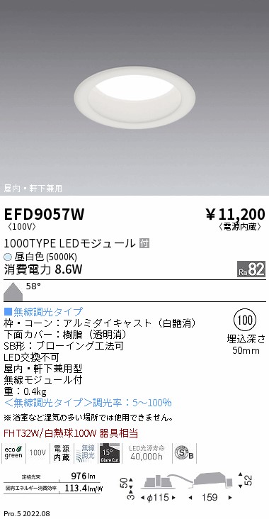 EFD9057W