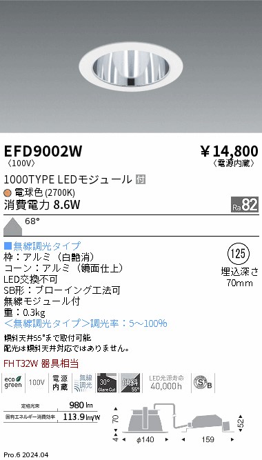 EFD9002W