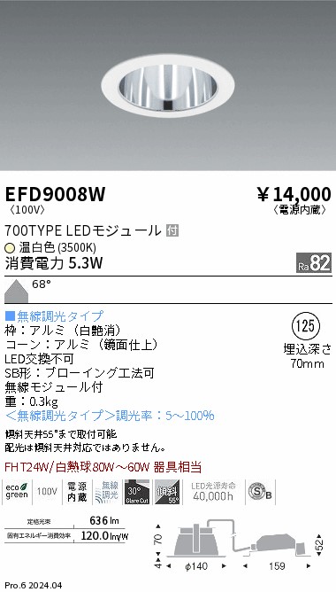 EFD9008W