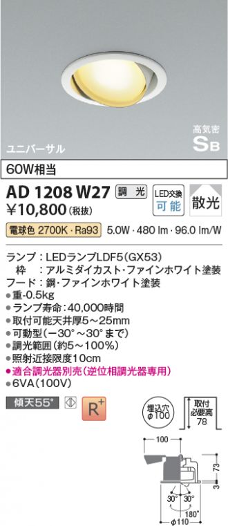 AD1208W27