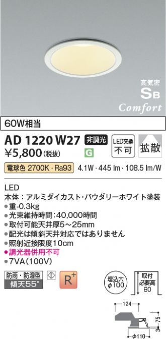 AD1220W27