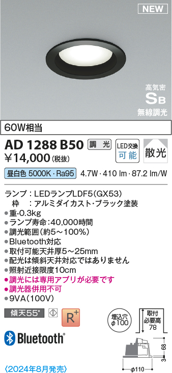 AD1288B50