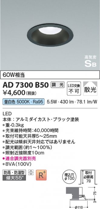 AD7300B50