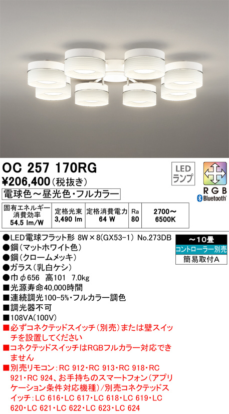 安心のメーカー保証 OC257185LCR（ランプ別梱包）『OC257185#＋NO253FL
