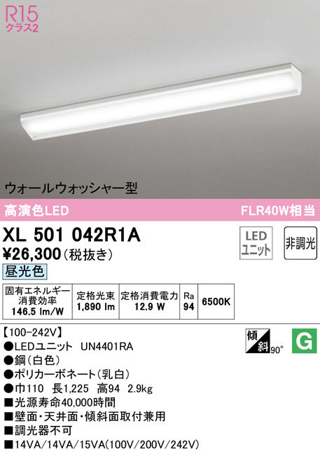 LEDベースライト 2セット パナソニック