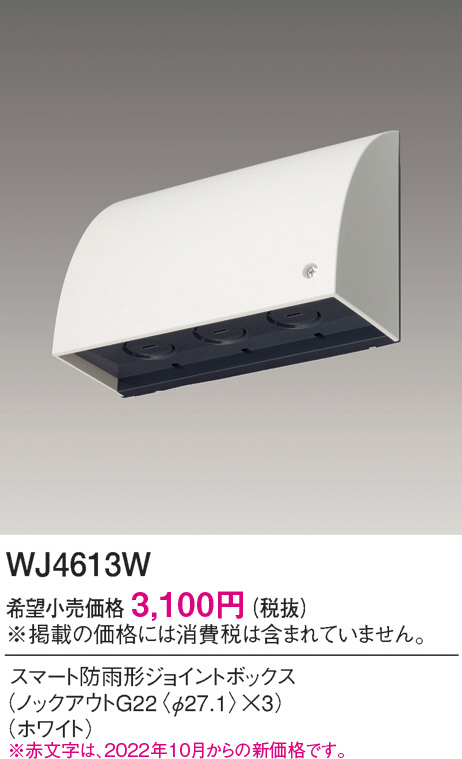 WJ4613W(パナソニック)オプション