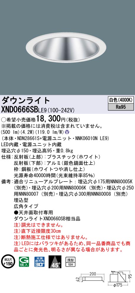 XND0666SBLE9